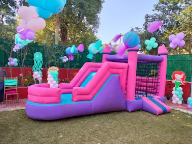 Bouncy castle fun