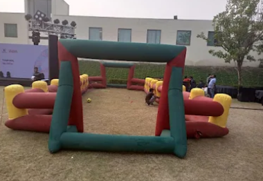 Human Foosball Game