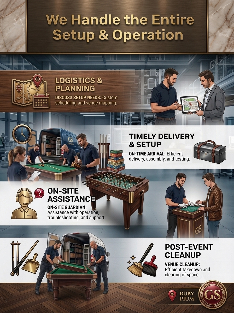 Professional event games setup and operation in Delhi NCR