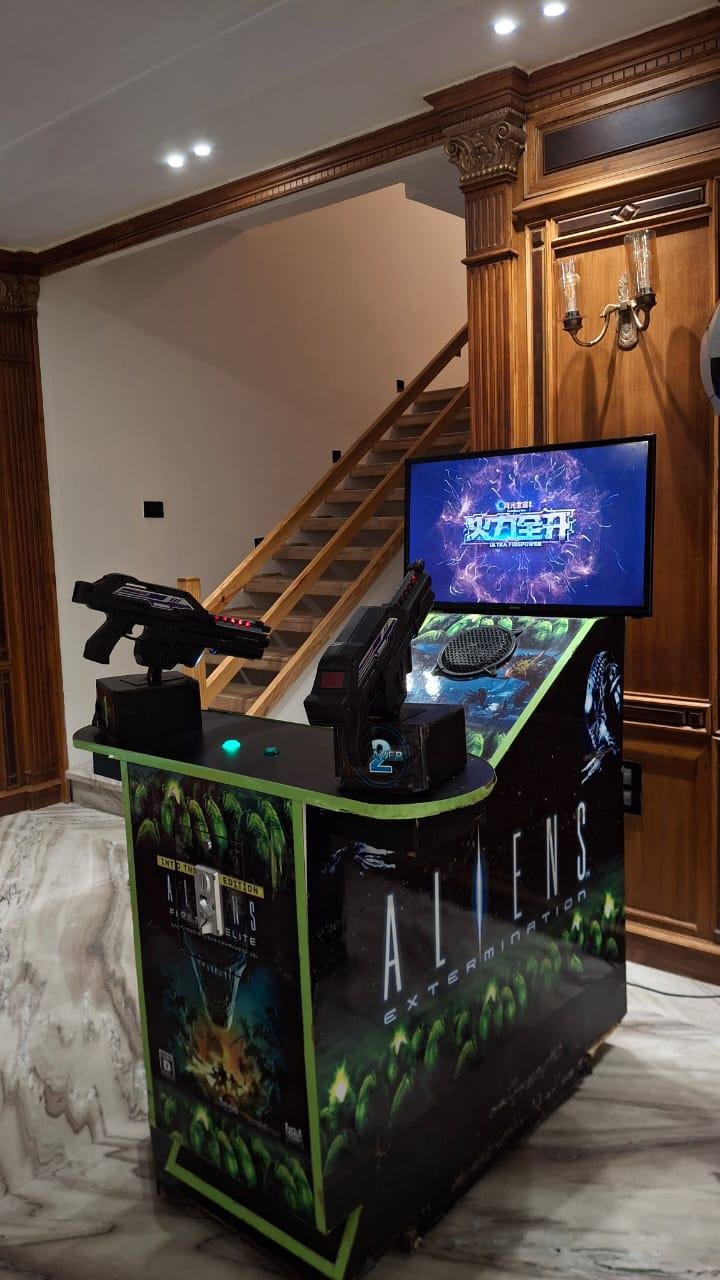 Aliens shooter game on rent for gaming zones and events